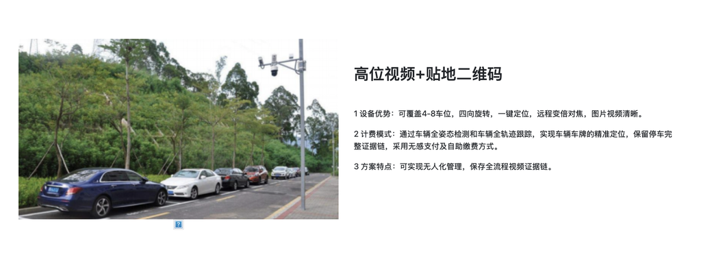 道路停车解决方案