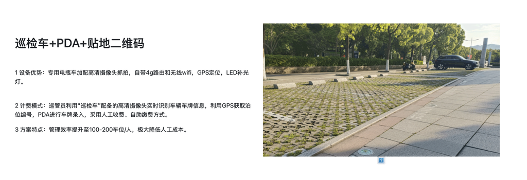 道路停车解决方案